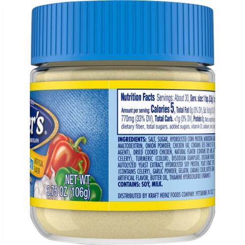 Wylers Instant Bouillon Chicken Flavored Bouillon Powder Perspective: top