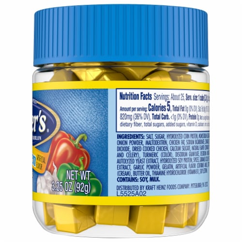 Wylers Instant Bouillon Chicken Flavored Cubes Perspective: top