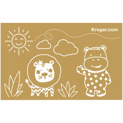 Comforts™ Day or Night Diapers Size 4 (22-37 lbs) Mega Value Box Perspective: top