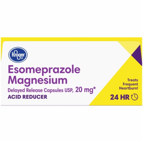Kroger® Esomeprazole Magnesium Capsules Twin Pack 20mg Perspective: top