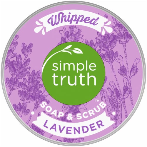 Simple Truth™ Lavender Whipped Soap & Scrub Perspective: top