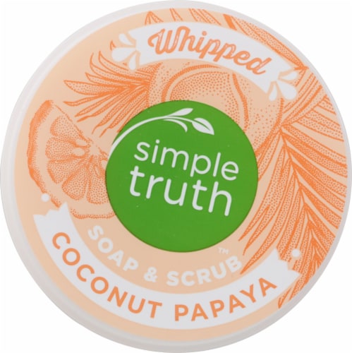 Simple Truth™ Coconut Papaya Whipped Soap & Scrub Perspective: top