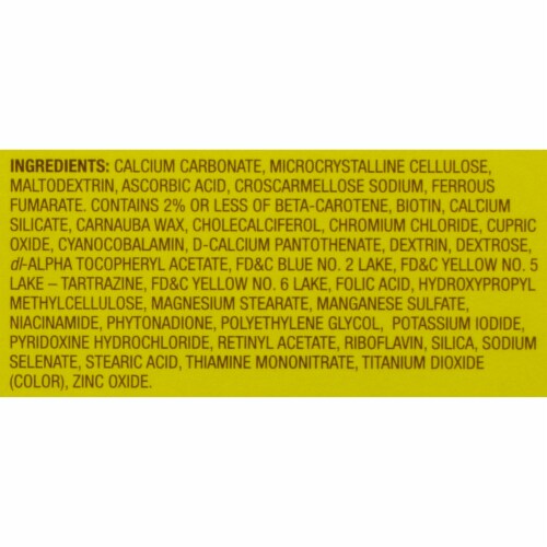 Kroger® Women's Multivitamin One Daily Tablets Perspective: top