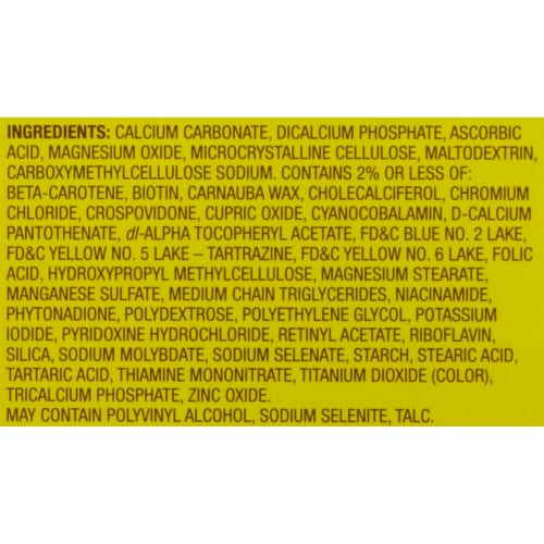 Kroger® Women's 50+ Multivitamin One Daily Tablets Perspective: top