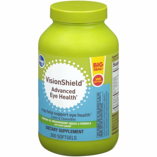 Kroger® VisionShield® Lutein & Zeaxanthin Softgels BIG DEAL! Perspective: top