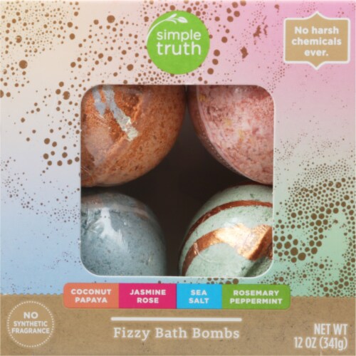 Simple Truth™ Fizzy Bath Bombs Perspective: top