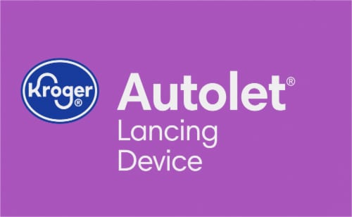 Kroger® Autolet Lancing Device Box Perspective: top