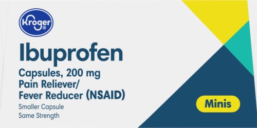 Kroger® BIG Deal Ibuprofen Mini Liquid Gels Perspective: top