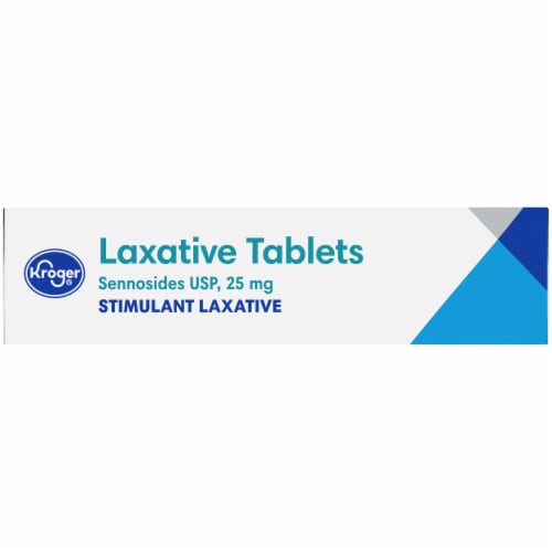 Kroger® Maximum Strength Stimulant Laxative Coated Tablets Perspective: top