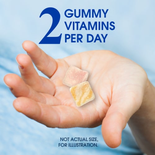 Kroger® Calcium Gummies Orange Cherry & Strawberry Perspective: top