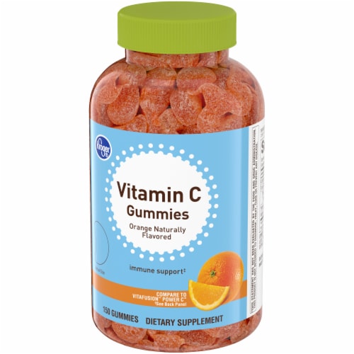 Kroger® Vitamin C Gummies Orange 282mg Perspective: top