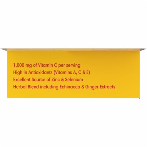 Kroger® Immune Support Berry Flavor Effervescent Tablets Perspective: top