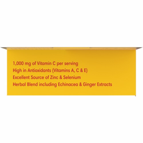 Kroger® Immune Support Berry Flavor Effervescent Tablets Perspective: top