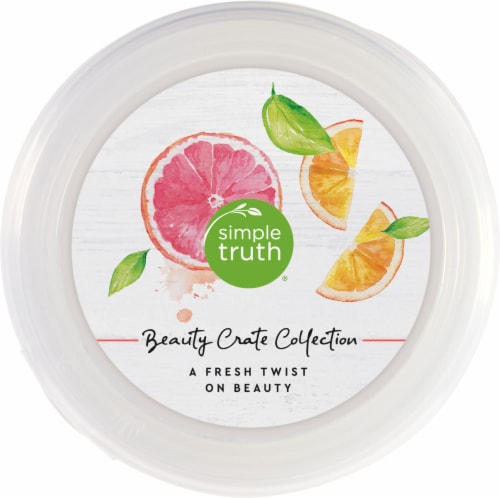 Simple Truth® Beauty Crate Grapefruit & Orange Exfoliating Sugar Cubes Perspective: top