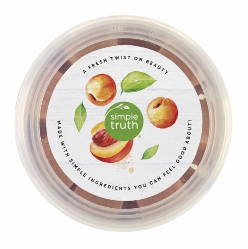 Simple Truth® Beauty Crate Peach & Apricot Exfoliating Sugar Cubes Perspective: top