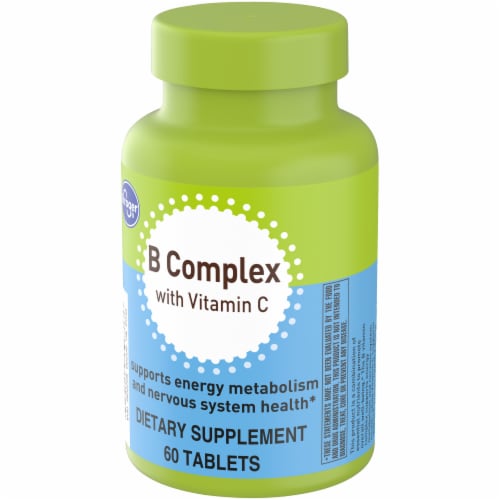 Kroger® B Complex with Vitamin C Tablets Perspective: top