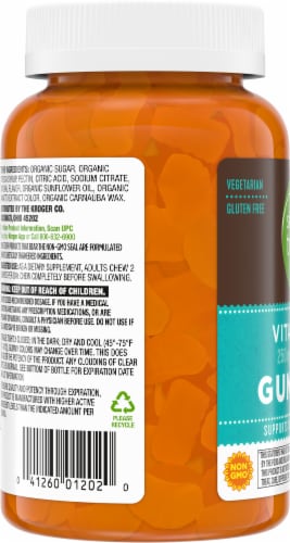 Simple Truth® Vitamin C Gummies Orange 250mg Perspective: top
