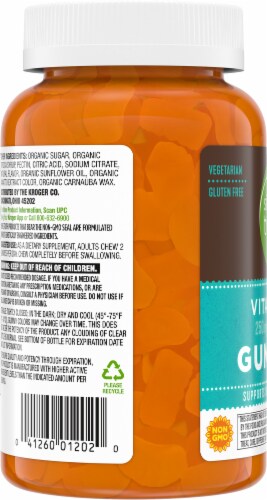 Simple Truth® Vitamin C Gummies Orange 250mg Perspective: top