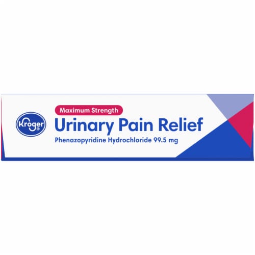 Kroger® Maximum Strength Urinary Pain Relief Tablets Perspective: top