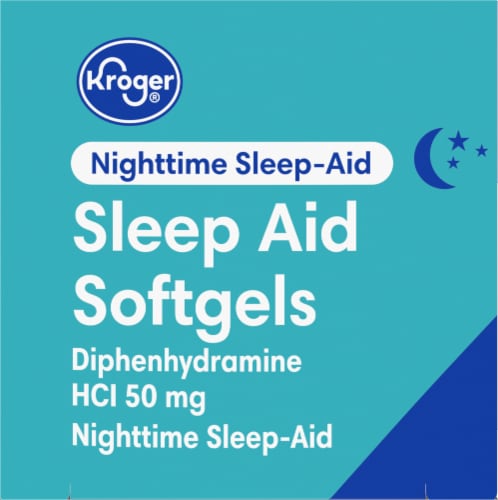 Kroger® Sleep Aid Softgels Perspective: top