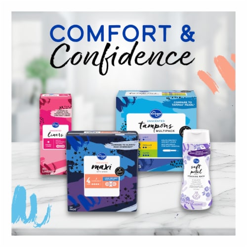 Kroger® Tampons Super Plus Absorbency Unscented Perspective: top