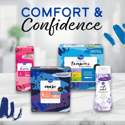 Kroger® Tampons Light/Regular/Super Trio Pack Unscented Perspective: top