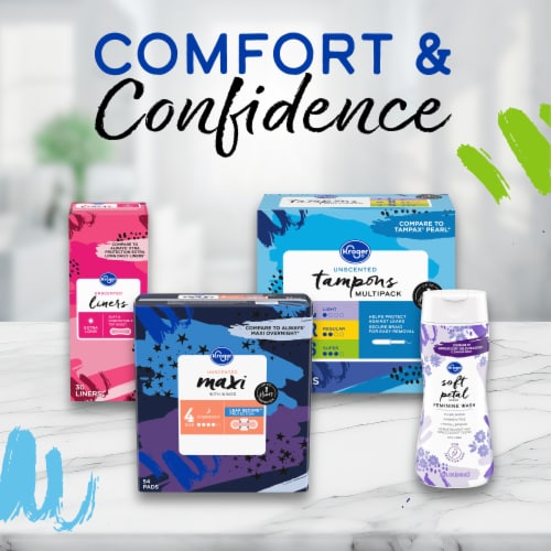 Kroger® Tampons Super Absorbency Unscented Perspective: top