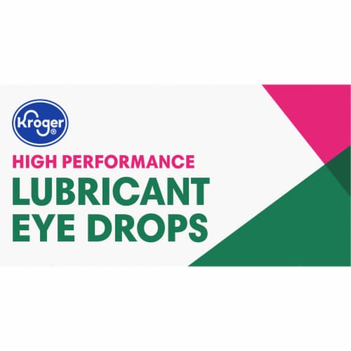 Kroger® High Performance Lubricant Eye Drops Perspective: top