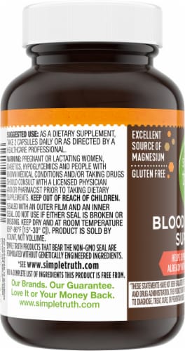 Simple Truth® Blood Pressure Support◊ Capsules Perspective: top