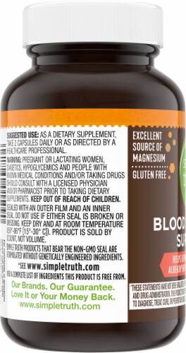 Simple Truth® Blood Pressure Support◊ Capsules Perspective: top