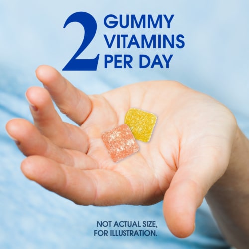 Kroger® Prenatal Vitamin Gummies Raspberry Lime Perspective: top