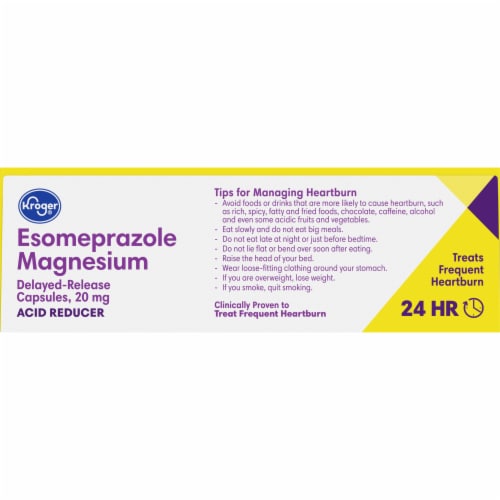 Kroger® Esomeprazole Magnesium Mini Capsules Perspective: top