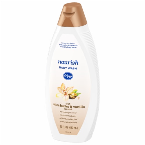 Kroger® Shea Butter & Vanilla Scent Nourish Body Wash Perspective: top