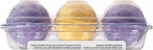 Simple Truth Lavender Lemon Bath Bomb Perspective: top