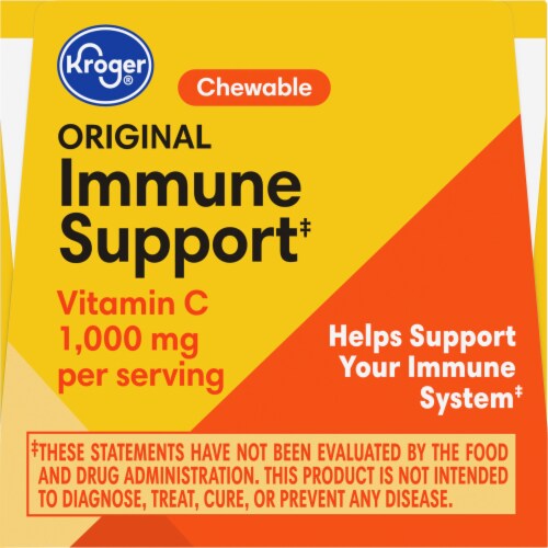 Kroger® Immune Support Chewable Dietary Supplement Perspective: top