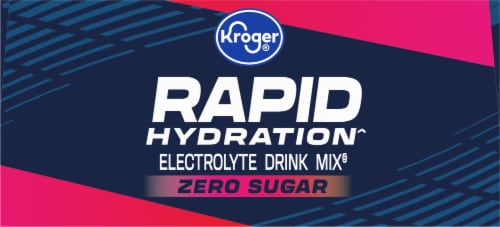 Kroger® Sugar Free Electrolyte Drink Mix Tropical Punch Perspective: top