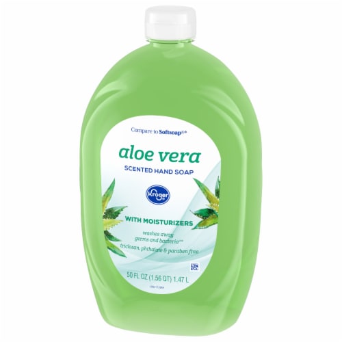 Kroger® Aloe Vera Scent Antibacterial Liquid Hand Soap Refill Perspective: top