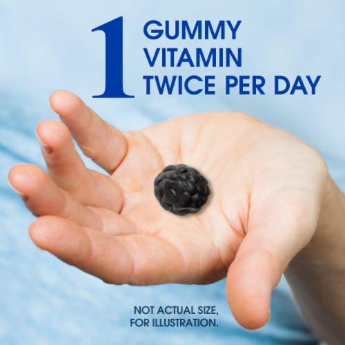 Kroger® Black Elderberry Gummies Perspective: top