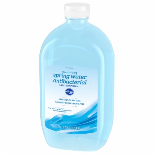 Kroger® Spring Water Scent Antibacterial Liquid Hand Soap Refill Perspective: top