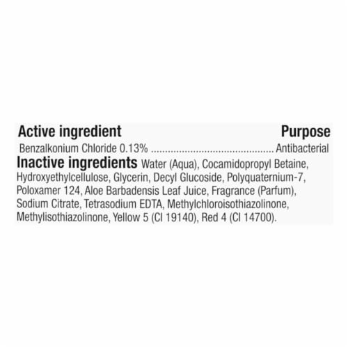 Kroger® Gold Antibacterial Liquid Hand Soap Refill Perspective: top