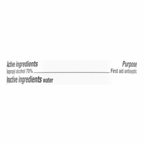 Kroger® 70% Isopropyl Alcohol First Aid Antiseptic Spray Perspective: top