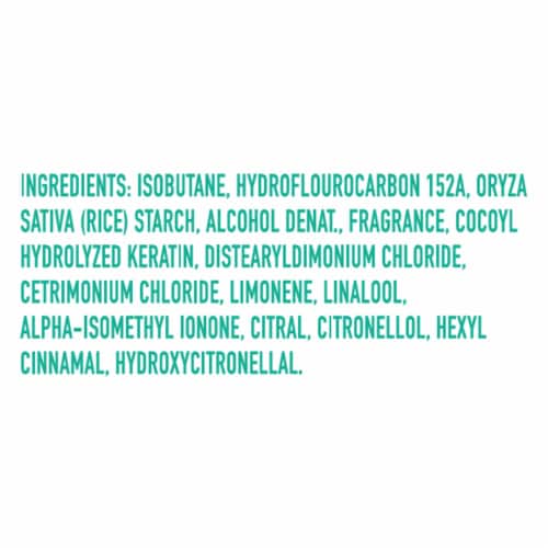 Kroger® Light & Clean Dry Shampoo Perspective: top