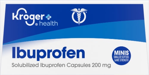 Kroger® Ibuprofen Softgels Perspective: top