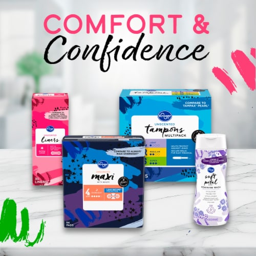 Kroger® Liners Long Unscented Perspective: top