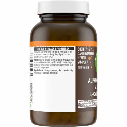 Simple Truth® Alpha Lipoic Acid & Acetyl L-Carnitine HCl Capsules Perspective: top