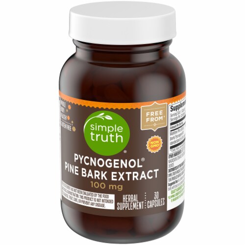 Simple Truth® Pycnogenol® Pine Bark Extract Capsules 100mg Perspective: top