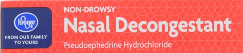 Kroger® Nasal Decongestant Tablets Perspective: top