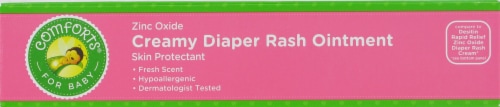 Comforts® For Baby Zinc Oxide Creamy Diaper Rash Ointment Perspective: top