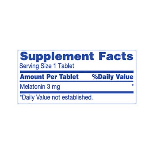 Kroger® Melatonin Sleep Support Chewable Tablets Strawberry 3mg Perspective: top