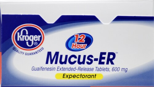 Kroger® Mucus-ER Expectorant Tablets Perspective: top